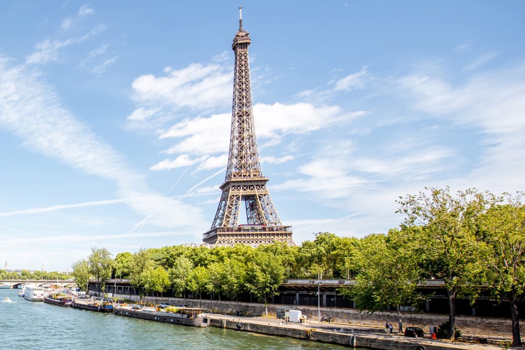 프랑스 파리 에펠탑 경치 강