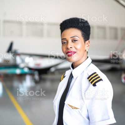 조종사 비행기 흑인 여성