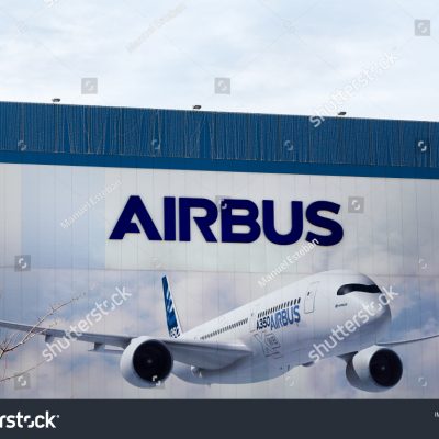 AIRBUS 비행기 간판 항공