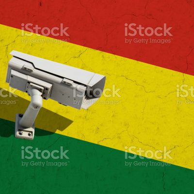 CCTV 볼리비아 감시카메라 전자기기 국기