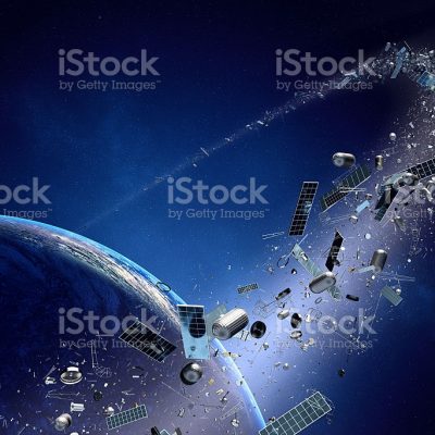 우주 쓰레기 인공위성 로켓 부스터 궤도 우주선