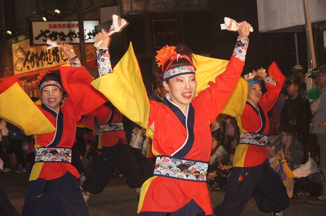 일본 아오모리현 네부타축제 히로사키시