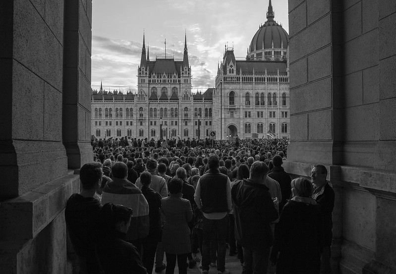 시위, 헝가리, 부다페스트