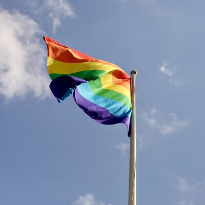 LGBT 무지개색 깃발 Flag