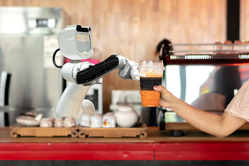 로봇, 테크, 커피