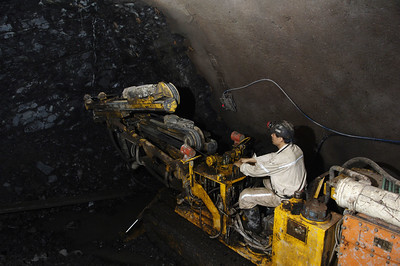 석탄 광산 광부