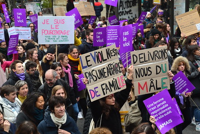 프랑스 여성 폭력 시위