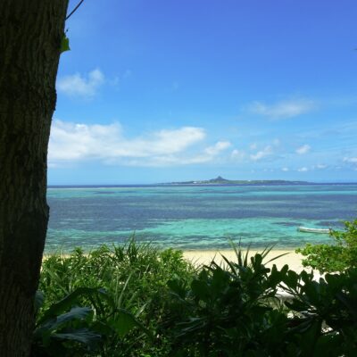 오키나와 풍경 바다 섬