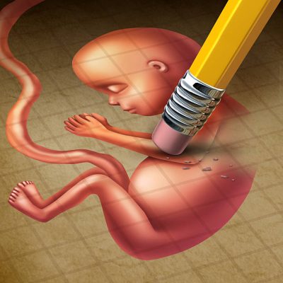 태아 낙태 연필