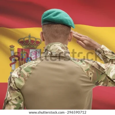 스페인 군인 경례