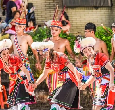 원주민 전통문화 전통의상 축제