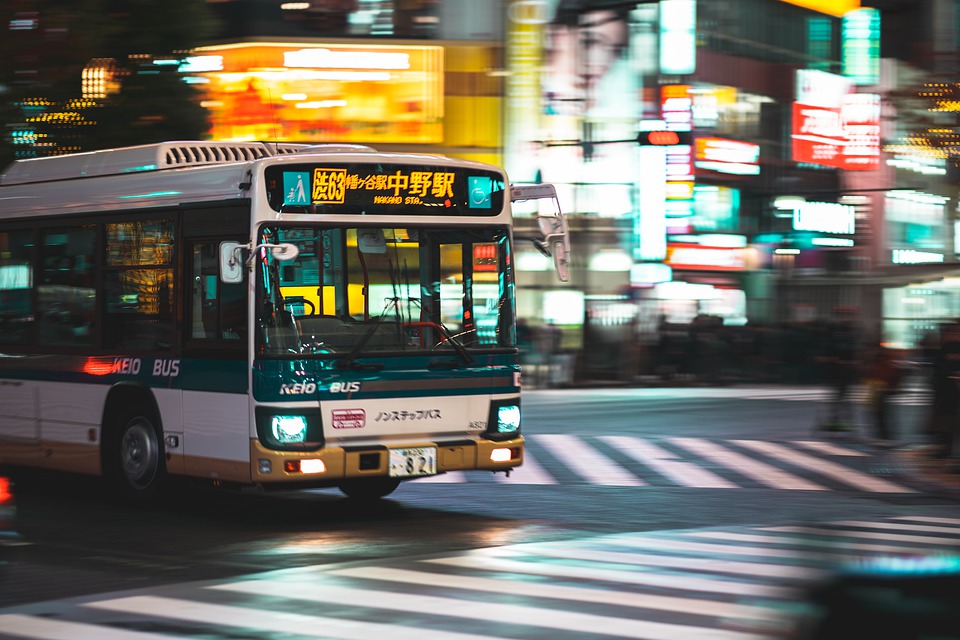 일본 버스 도로 교통