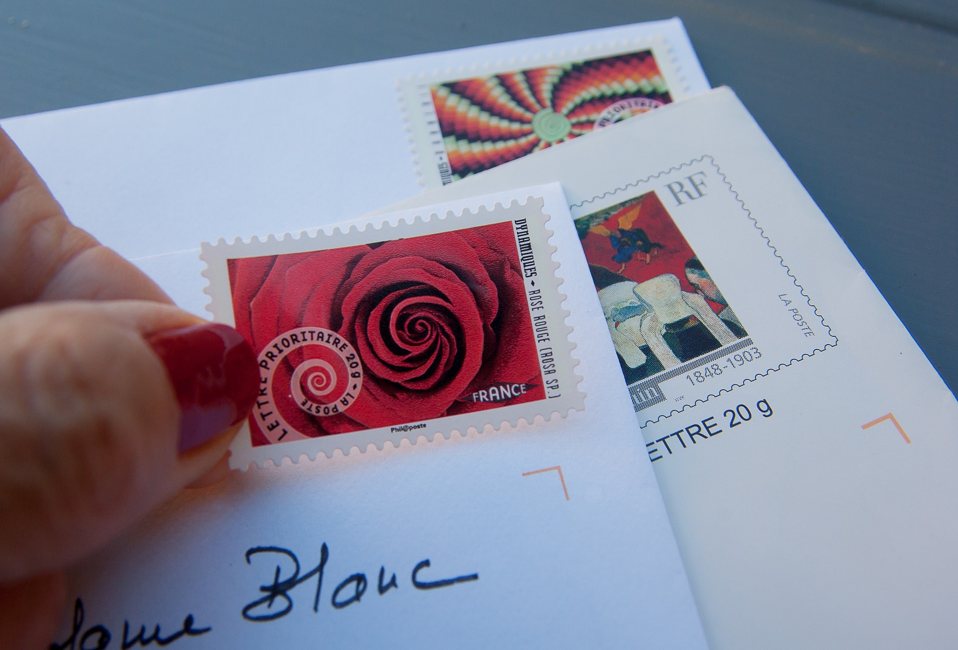 우표 우편 편지