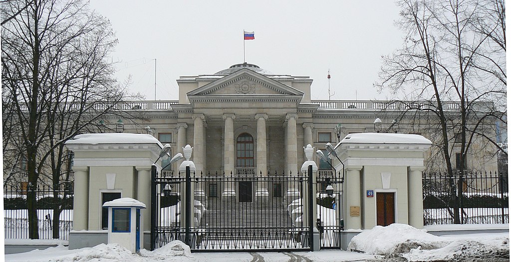russian embassy in warsaw