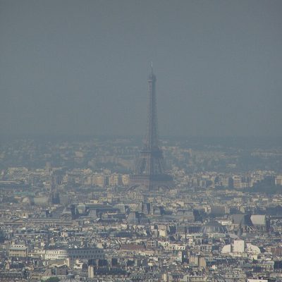 Paris Smog 매연 에펠탑