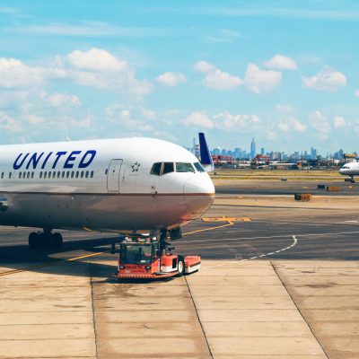 UA, 비행기, united airlines