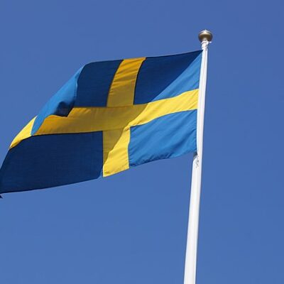 스웨덴 국기 Flag 스톡홀름